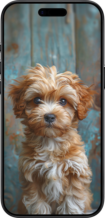 TPU чехол Щенок мальтипу для Apple iPhone 17 AIR - 6157b-4032 изображение 