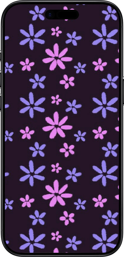 TPU чехол с  цветами для Apple iPhone 17 AIR - 6258b-4032 изображение 