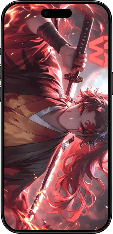 TPU чехол Аниме воин для Apple iPhone 17 AIR - 6281b-4032 изображение 