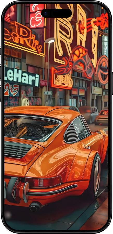 TPU чехол Порше для Apple iPhone 17 AIR - 6334b-4032 изображение 