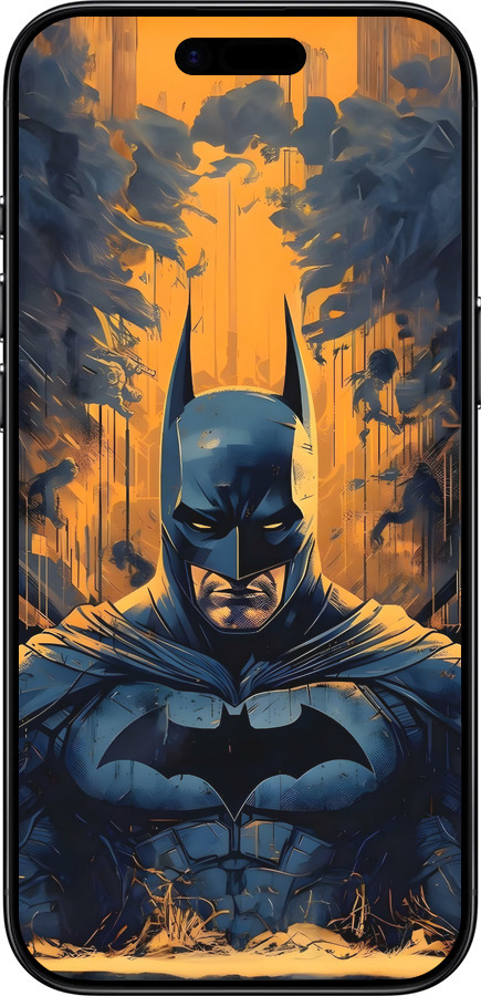 TPU чехол Бэтмен для Apple iPhone 17 AIR - 6335b-4032 изображение 