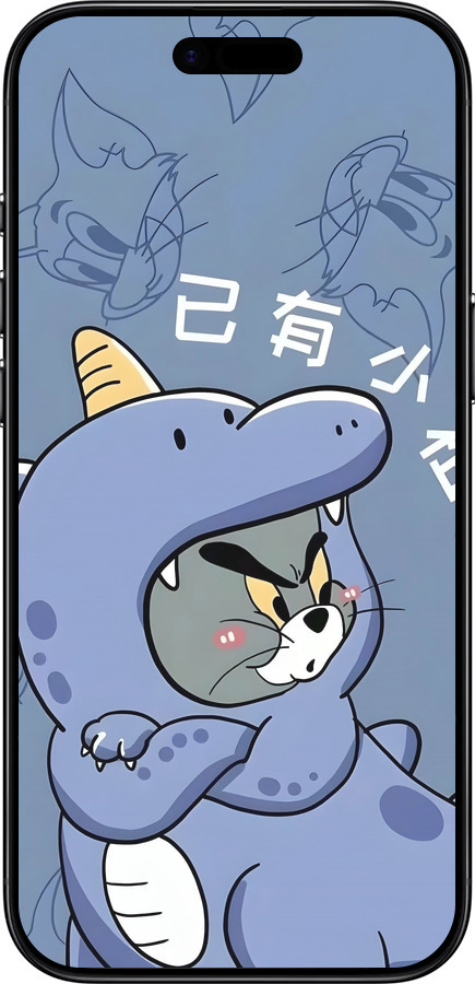 TPU чехол Том и джерри 1 для Apple iPhone 17 AIR - 6358b-4032 изображение 