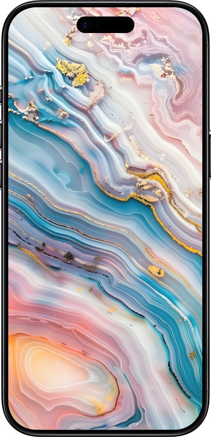 TPU чехол Мрамор красивый для Apple iPhone 17 AIR - 6376b-4032 изображение 