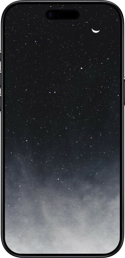 TPU чехол Сині хмари, Синій місяць для Apple iPhone 17 AIR - 6396b-4032 изображение 