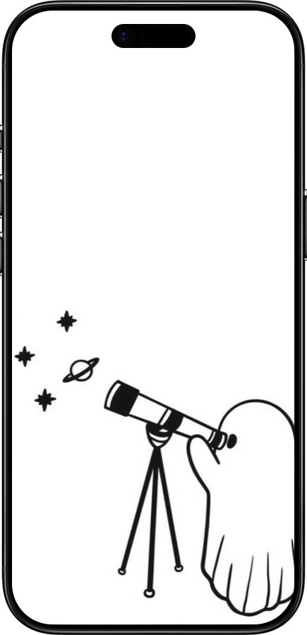 TPU чехол Привидение астроном для Apple iPhone 17 AIR - 6444b-4032 изображение 