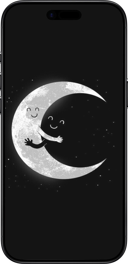 TPU чехол Лунные объятия для Apple iPhone 17 AIR - 6508b-4032 изображение 