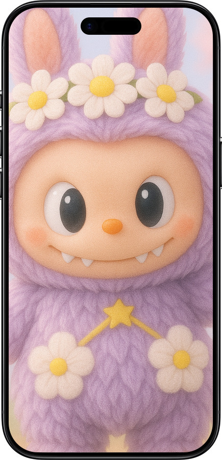 TPU чехол Лабубу 1 для Apple iPhone 17 AIR - 6709b-4032 изображение 