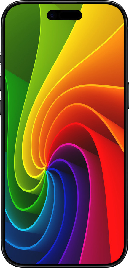 TPU чехол Райдужний вихор для Apple iPhone 17 AIR - 747b-4032 изображение 