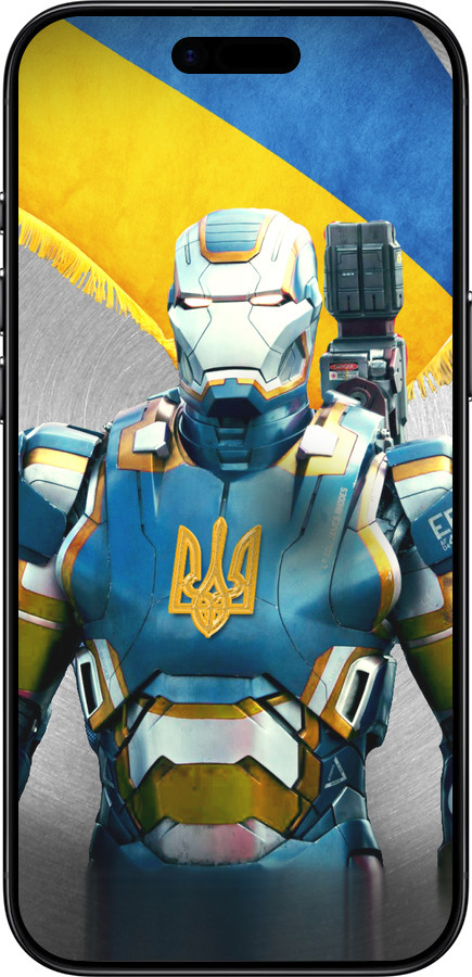 TPU чехол Украинский киборг для Apple iPhone 17 AIR - 980b-4032 изображение 