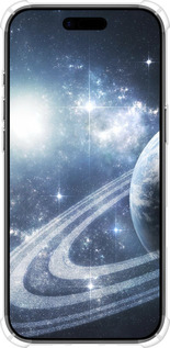 Силикон с усиленными углами чехол Кольца Сатурна для Apple iPhone 17 AIR - 173sp-4032 изображение 