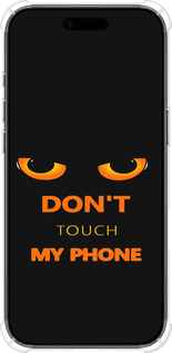 Силикон с усиленными углами чехол Don't touch the phone для Apple iPhone 17 AIR - 4261sp-4032 изображение 