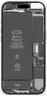 Силіконовий протиударний с посиленими кутами чехол Деталі смартфона для Apple iPhone 17 AIR - 5487sp-4032 изображение 