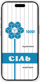 Силіконовий протиударний с посиленими кутами чехол Сіль UA для Apple iPhone 17 AIR - 5625sp-4032 изображение 