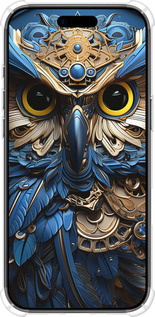 Силикон с усиленными углами чехол Сова v2 для Apple iPhone 17 AIR - 5649sp-4032 изображение 