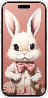 Силикон с усиленными углами чехол Зайчик для Apple iPhone 17 AIR - 5669sp-4032 изображение 