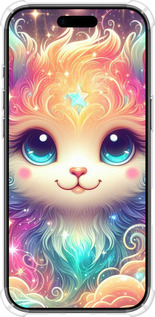 Силикон с усиленными углами чехол Сказочный котенок для Apple iPhone 17 AIR - 5813sp-4032 изображение 