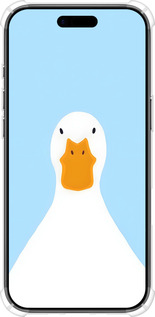 Силіконовий протиударний с посиленими кутами чехол Гусак для Apple iPhone 17 AIR - 6350sp-4032 изображение 