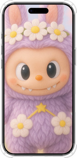 Силикон с усиленными углами чехол Лабубу 1 для Apple iPhone 17 AIR - 6709sp-4032 изображение 