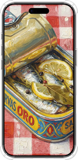 Силикон с усиленными углами чехол Vintage Sardine Tin Phone для Apple iPhone 17 AIR - 6772sp-4032 изображение 