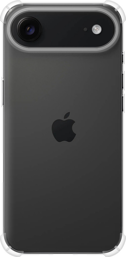 Силіконовий протиударний с посиленими кутами чехол Прозорий для Apple iPhone 17 AIR - 5636sp-4032 изображение 