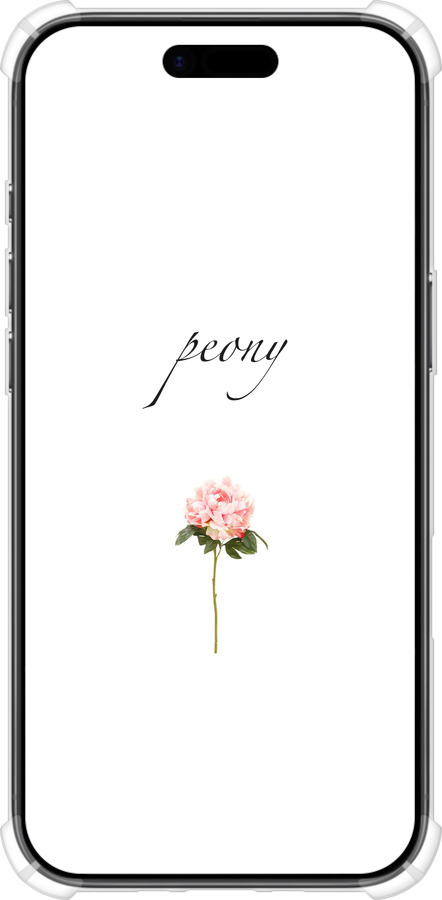 Силикон с усиленными углами чехол Пион для Apple iPhone 17 AIR - 4366sp-4032 изображение 