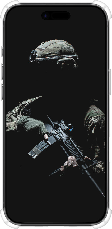 Силикон с усиленными углами чехол Защитник v3 для Apple iPhone 17 AIR - 5226sp-4032 изображение 