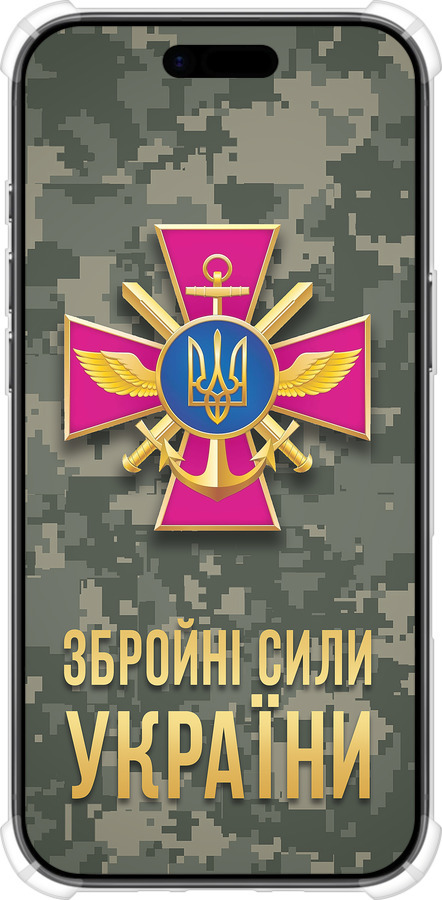Силикон с усиленными углами чехол ЗСУ для Apple iPhone 17 AIR - 5269sp-4032 изображение 
