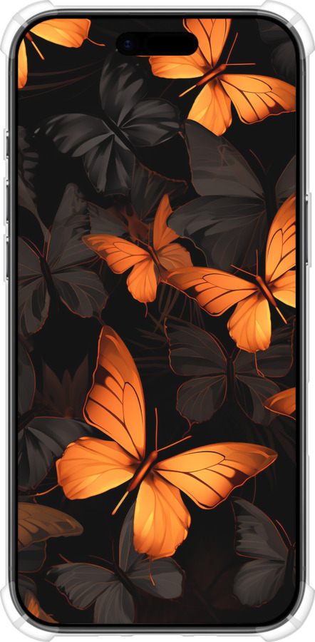 Силикон с усиленными углами чехол Чехол для телефона для Apple iPhone 17 AIR - 5956sp-4032 изображение 