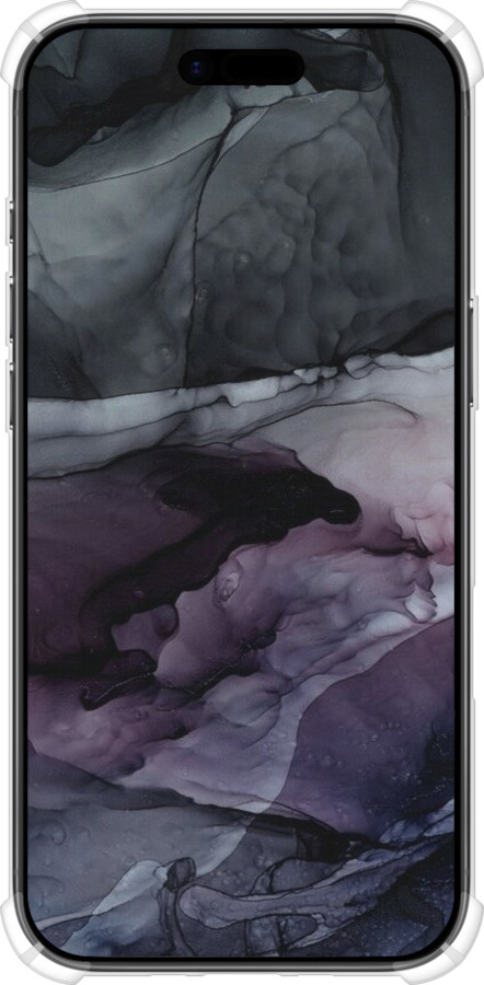 Силикон с усиленными углами чехол Абстракция искусство для Apple iPhone 17 AIR - 6434sp-4032 изображение 