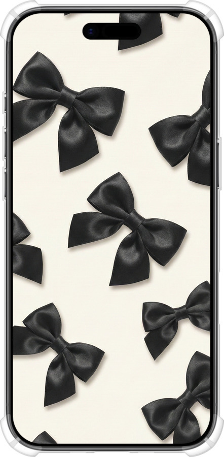 Силіконовий протиударний с посиленими кутами чехол Dark Coquette для Apple iPhone 17 AIR - 6765sp-4032 изображение 