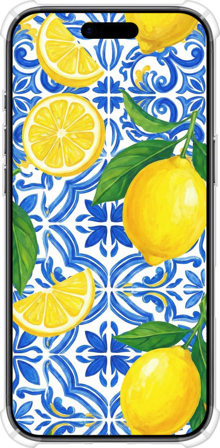 Силикон с усиленными углами чехол Grocery Girl Italian Summer для Apple iPhone 17 AIR - 6766sp-4032 изображение 