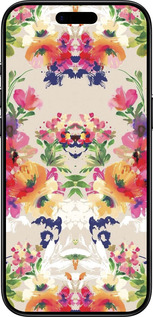 Силиконовый чехол Цветочный узор для Apple iPhone 17 AIR - 1083u-4032 изображение 