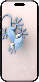 Силиконовый чехол Геккончик для Apple iPhone 17 AIR - 1094u-4032 изображение 