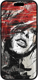 Силиконовый чехол Лицо девушки для Apple iPhone 17 AIR - 1162u-4032 изображение 