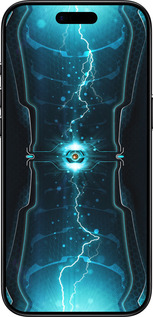 Силиконовый чехол Молнии в цилиндре для Apple iPhone 17 AIR - 120u-4032 изображение 