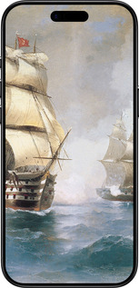 Силиконовый чехол Айвазовский. Корабли для Apple iPhone 17 AIR - 160u-4032 изображение 