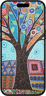 Силиконовый чехол Арт-дерево для Apple iPhone 17 AIR - 4008u-4032 изображение 