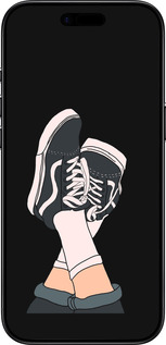 Силиконовый чехол Кеды для Apple iPhone 17 AIR - 4265u-4032 изображение 