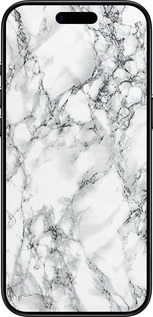 Силиконовый чехол Мрамор белый для Apple iPhone 17 AIR - 4480u-4032 изображение 