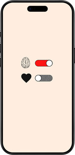 Силиконовый чехол Любовь и ум для Apple iPhone 17 AIR - 4553u-4032 изображение 