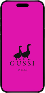 Силиконовый чехол Гуси для Apple iPhone 17 AIR - 4561u-4032 изображение 