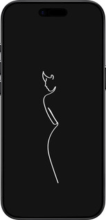 Силиконовый чехол Силуэт1 для Apple iPhone 17 AIR - 4590u-4032 изображение 