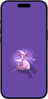 Силиконовый чехол Кот2 для Apple iPhone 17 AIR - 4676u-4032 изображение 