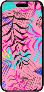 Силиконовый чехол Растительный узор 2 для Apple iPhone 17 AIR - 4740u-4032 изображение 