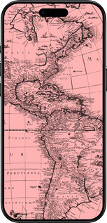 Силиконовый чехол Карта для Apple iPhone 17 AIR - 4794u-4032 изображение 