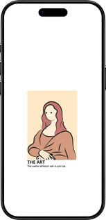 Силиконовый чехол The art для Apple iPhone 17 AIR - 4890u-4032 изображение 