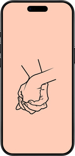 Силиконовый чехол Руки для Apple iPhone 17 AIR - 4896u-4032 изображение 