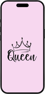 Силиконовый чехол Queen & King для неё для Apple iPhone 17 AIR - 5520u-4032 изображение 