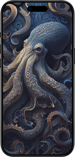 Силиконовый чехол Осьминог для Apple iPhone 17 AIR - 5551u-4032 изображение 