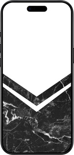 Силиконовый чехол Мраморный шеврон для Apple iPhone 17 AIR - 5570u-4032 изображение 